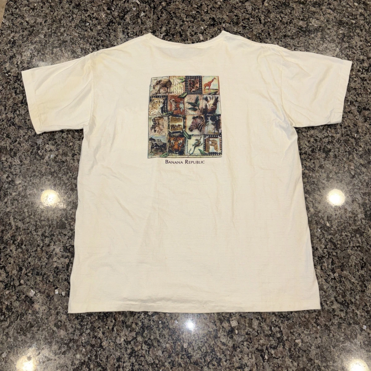 Preços baixos em Camiseta vintage Banana Republic em camisetas