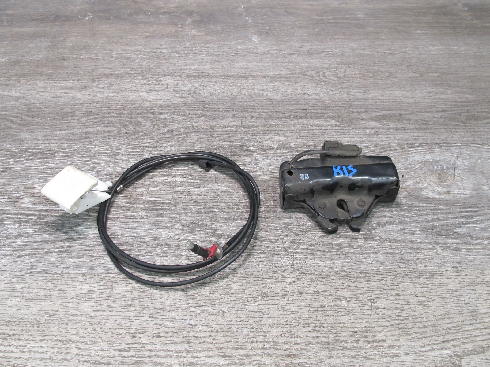10-15 LEXUS IS350 IS250 CONVERT FRONT HOOD LOCK LATCH W CABLE RELEASE HANDLE OEM