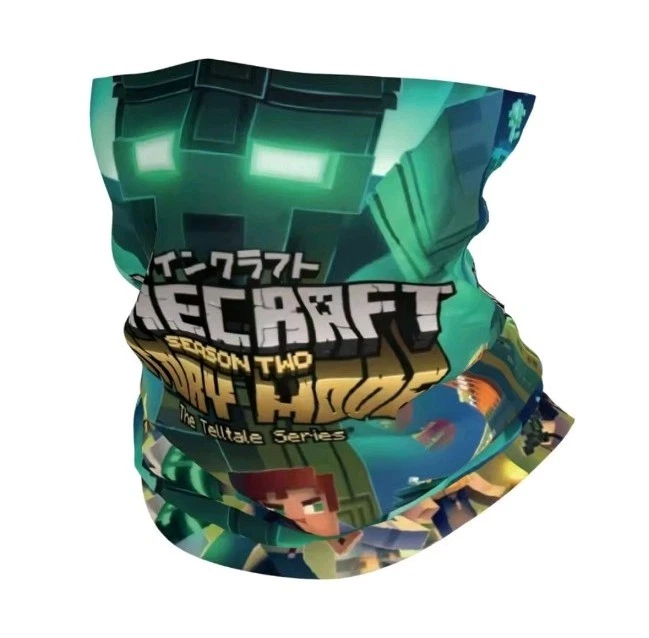 Minecraft Neck Warmer, Gaiter, Bandana, Scarf