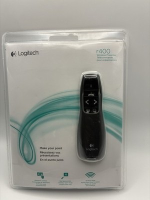 Logitech r400 Wireless Presenter Remote Control, Black ''C7E''
