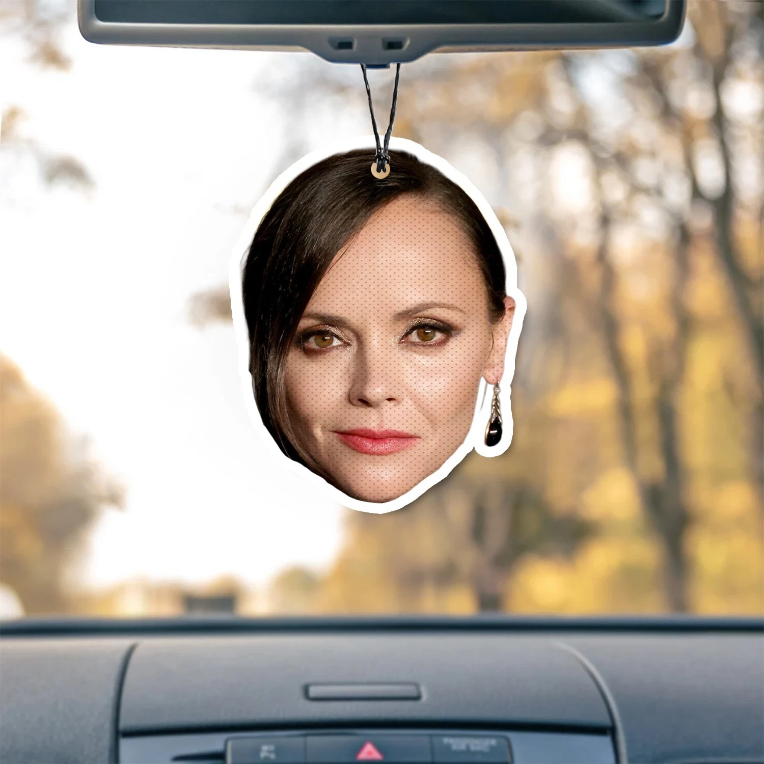 Christina Ricci Unscented Hanging Car Air Freshener Freshie