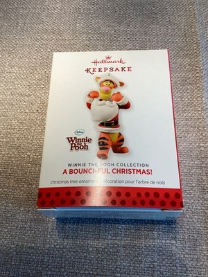 Hallmark Ornament A Bounci-Ful Christmas  2013 Tigger Winnie Pooh Disney 