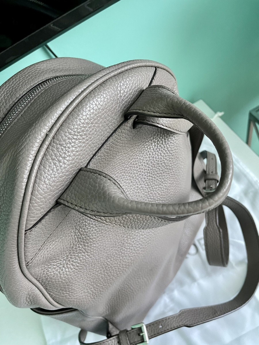 Michael Kors Abbey Studded Pebbled Leather Backpack Taupe | eBay display picture 1