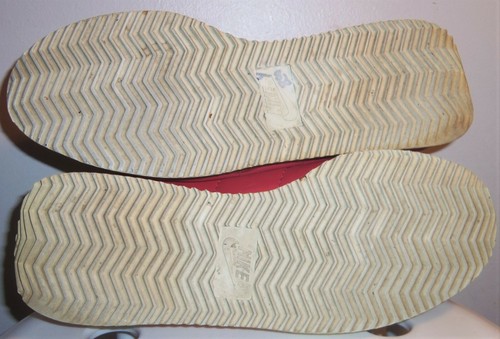 VINTAGE 90's NIKE CORTEZ LEATHER (WHT/ RED) OG STRANGER THINGS RUNNING SHOES 9.5 - Picture 4 of 6