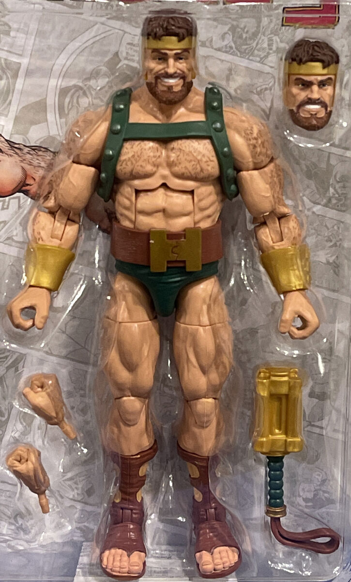 Marvel Legends Retro HERCULES With Golden Mace Hasbro 6 Marvel Legends Retro HERCULES With Golden Mace Hasbro 6