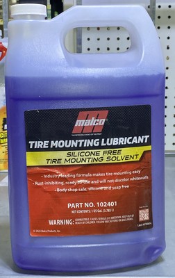 Malco Tire Mounting & Demounting Lubricant - for Automotive Truck Farm & Heav...