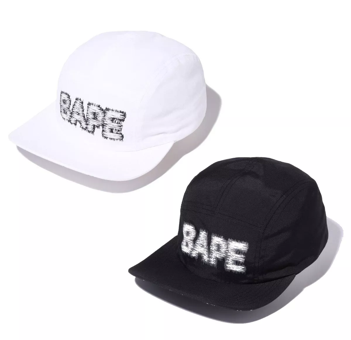 A BATHING APE Goods Men's BAPE JET CAP Black / White New 1I20180002