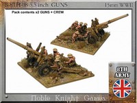 Fib Wwii 8th Amry Mini 5.5 Guns W/crew Pack Mint on sale Fib Wwii 8th Amry Mini 5.5 Guns W/crew Pack Mint on sale
