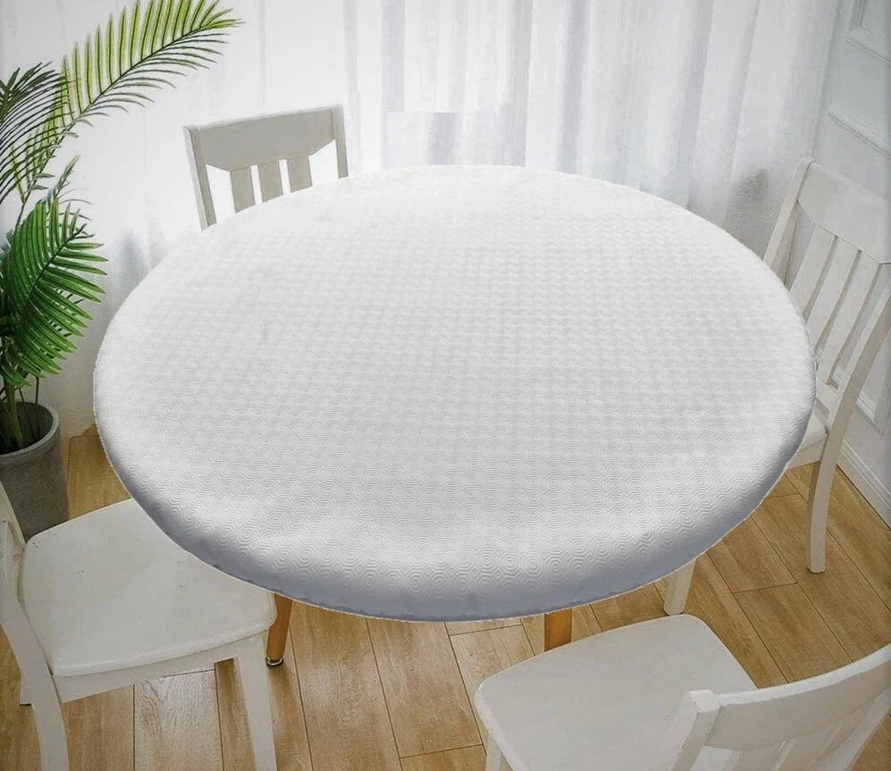 Coperture Verticali per Tavolo 4 pz 60 cm Nero Elastico 279071