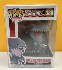 Yu-Gi-Oh 389 Blue Eyes White Dragon🔸Funko Pop Figure + PROTECTOR ✅🔹BRAND NEW🔹