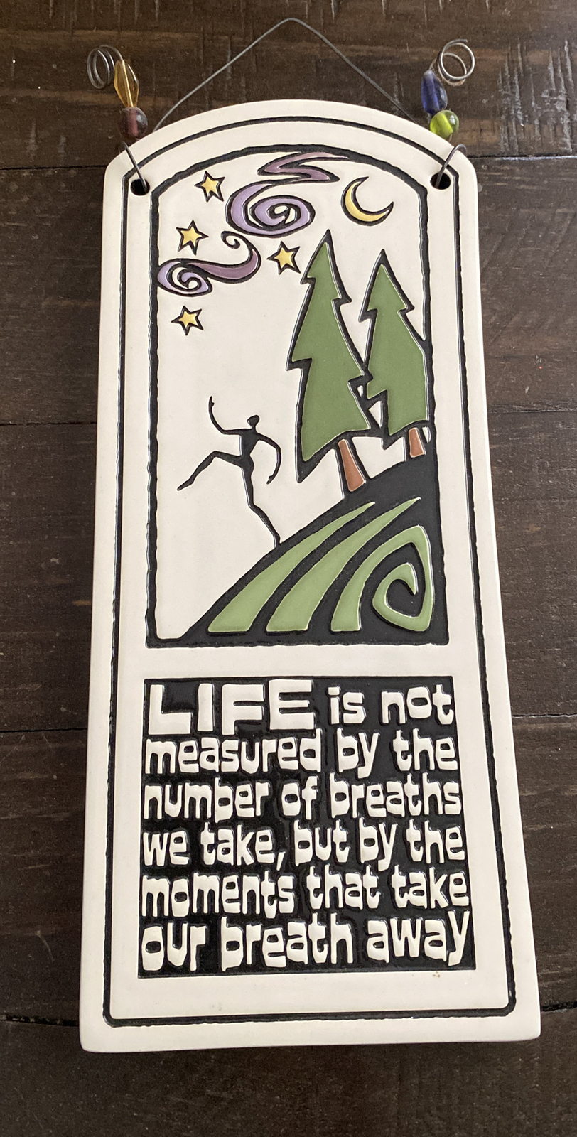 Spooner Creek Designs Real Art Etched In Clay 2003 Plaque Life Is Not Measured | eBay Spooner Creek Designs Real Art Etched In Clay 2003 Plaque Life Is Not Measured | eBay