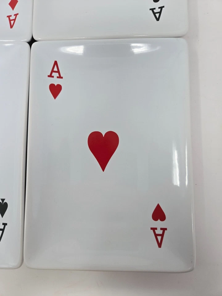 Juego de 4 platos de porcelana de 5" x 7" As de Luminarc Foto 4 de 4