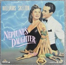 NEPTUNE'S DAUGHTER 1949 LASERDISC, ESTHER WILLIAMS, NEW WITHOUT SHRINK WRAP