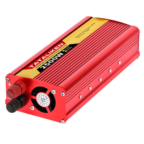 2500W Car Power Inverter DC 12v to AC 110V 60HZ with Dual USB Ports - Picture 4 of 18