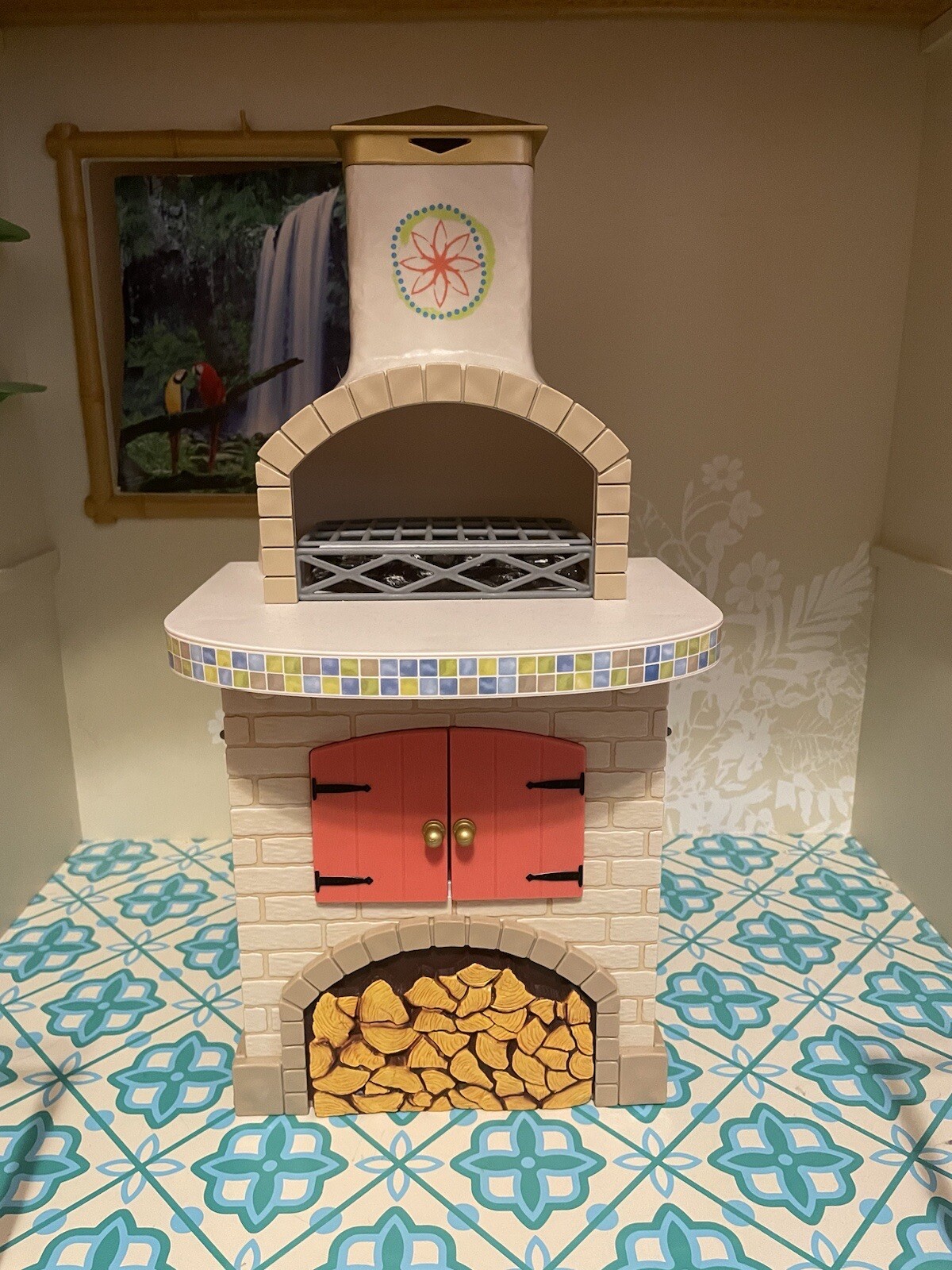 American Girl Doll Lea's Rainforest Tree House Hut Tropical Retired