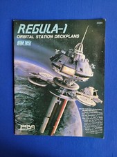 Regula-1 Orbital Station Deck Plans - Star Trek Role Playing Game 2226A