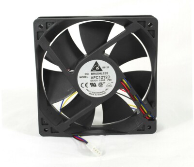 Delta AFC1212D High Speed Case Fan PWM 120x120x25mm 3400RPM 113CFM 4-pin PWM