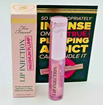 Too Faced Lip Injection Extreme Juicy Color Pumping Lip Gloss CHOOSE SHADE-NIB