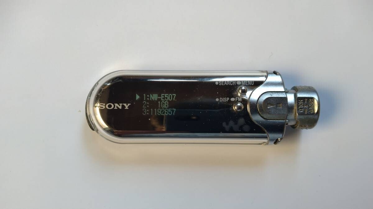 SONY NW-E507 ウォークマン　WALKMAN Sony Walkman NW-E507 Silver ( 1 GB ) Digital Media Player