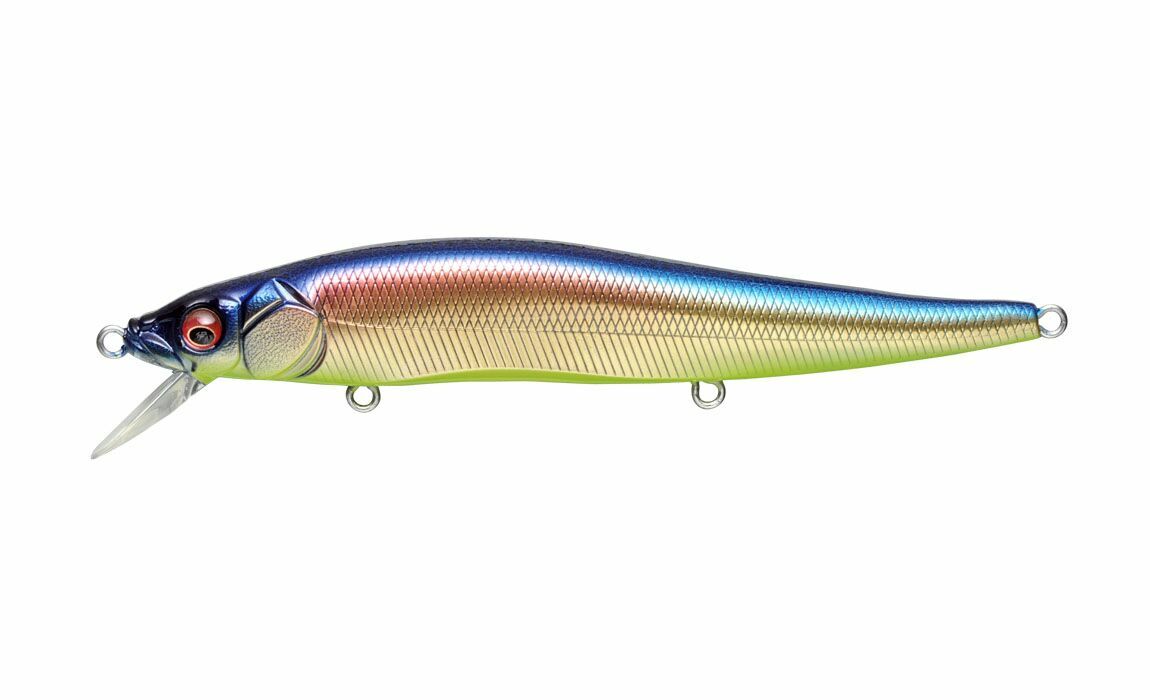 MEGABASS Vision 110 OneTen - Wakin React - Jerkbait Bass Lure | eBay
