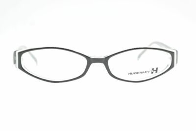 Eschenbach Humphreys H2153 10 Black White Oval Glasses Frame New