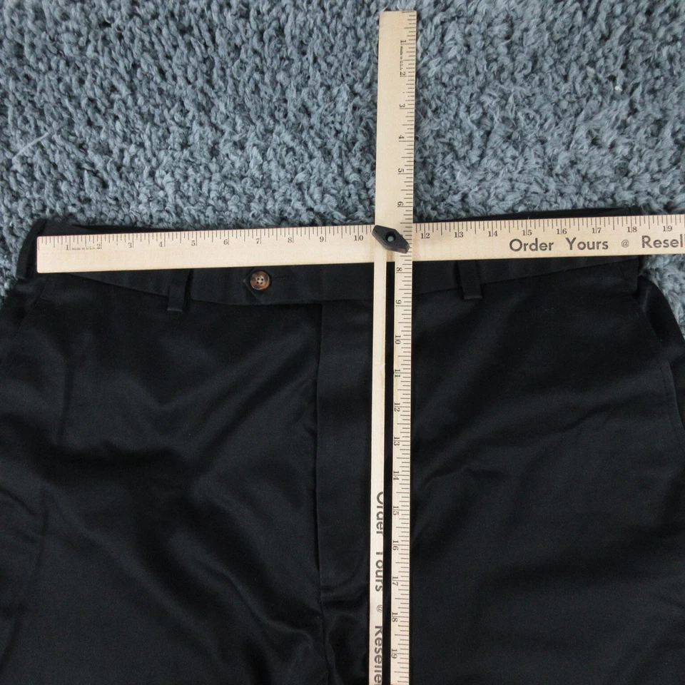 Pantalones chinos rectos Jos A Bank para hombre 38x30 negros viajeros calce a medida 37x29,5* Foto 3 de 4