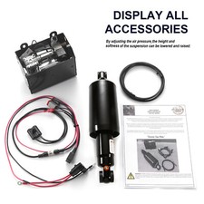 For Harley Softail 18-23 Air Suspension Kit Adjustable Ride Mono Shock Absorber