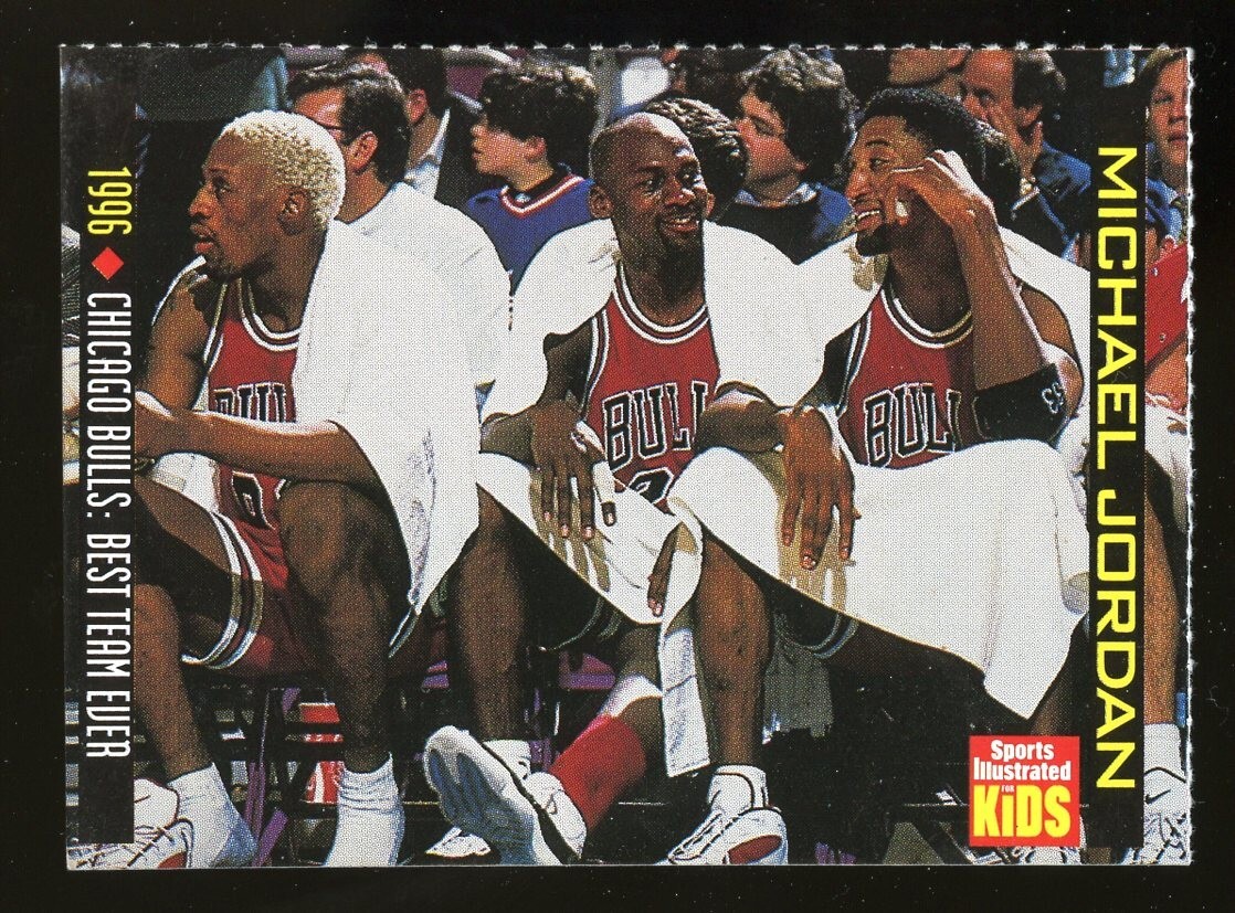 Michael Jordan 1999 Sports Illustrated for Kids Series 4 Bulls Team #783 HOF