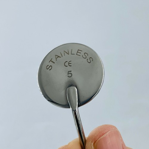 60Pc Dental Orthodontic Stainless Steel Mouth Mirrors 4#/5# Plain Size Mirror SS - Picture 15 of 16