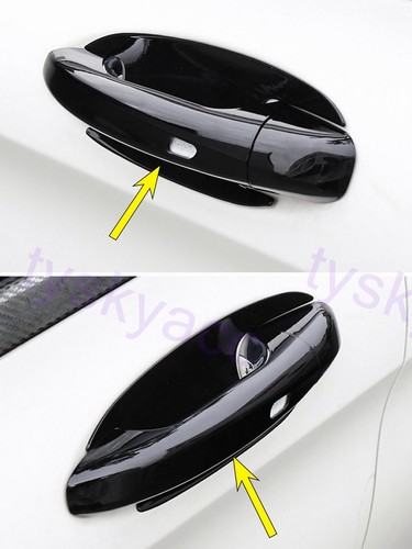 For Benz C-Class 2022 -2025 Black Door Handel Bowl Cap Cover Trim Accessories - Picture 2 of 7