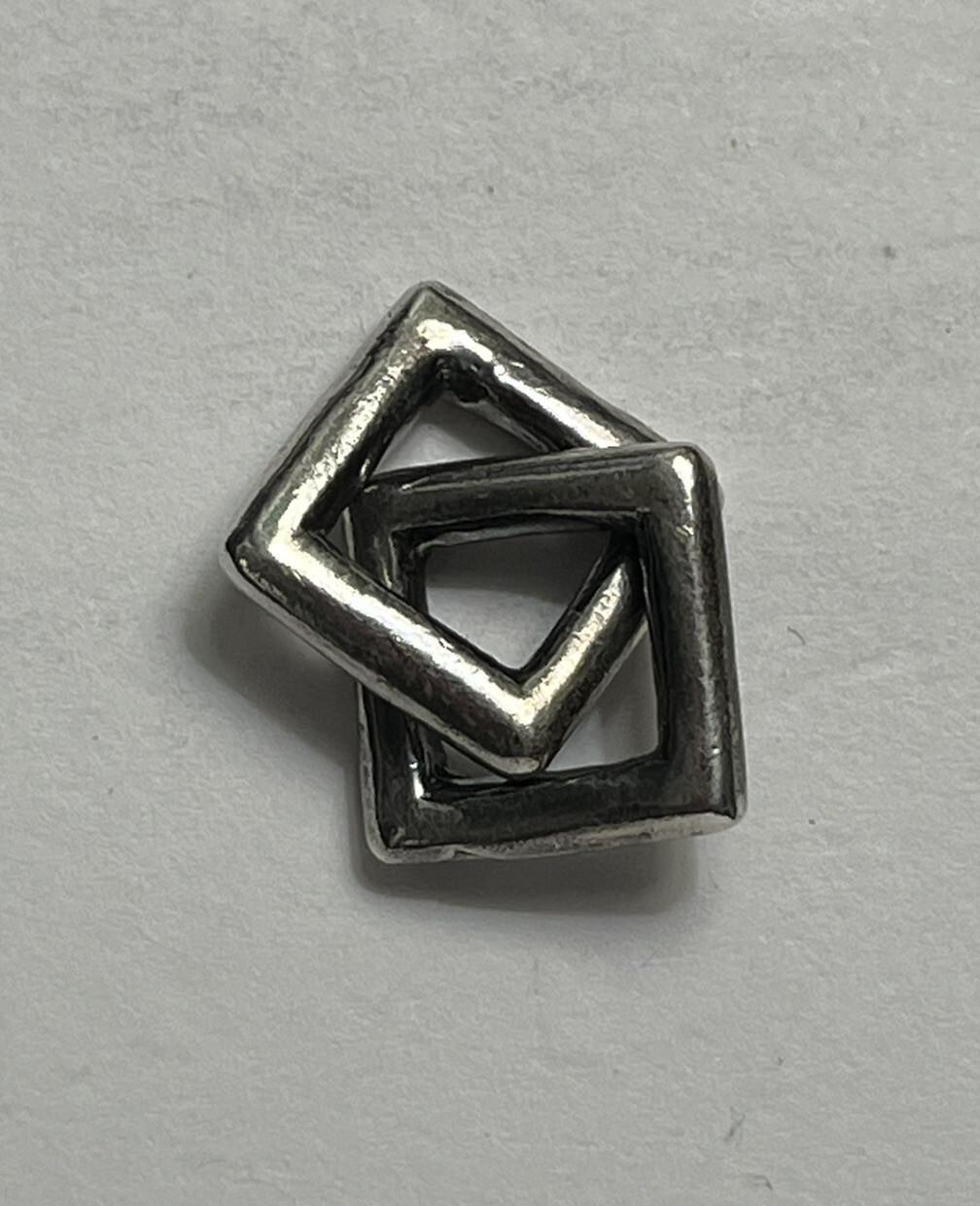 Authentic Trollbeads Sterling Silver Frames Bead … - image 1