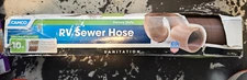 CAMCO Medium Size 10-ft Heavy Duty Sewer Hose for RV Accessories 15 mils Brown