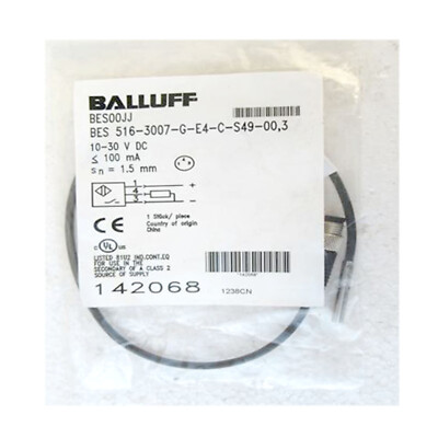 BALLUFF BES 516-3007-G-E4-C-S49-00,3(BES00JJ)Inductive Standard Sensors PNP