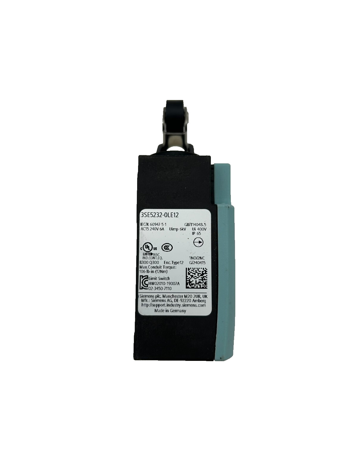 Siemens 3SE5232-OLE12 Limit Switch