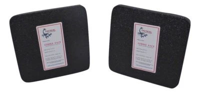 TACTICAL SCORPION GEAR Tactical Scorpion Level IIIA Body Armor Pair Hard 6" x 6" Plates | Stops .44