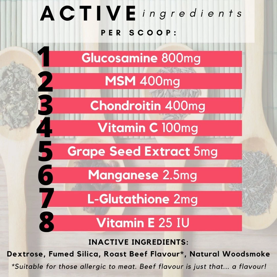 Joint Arthritis Supplement for Dogs - Glucosamine Chondroitin Made in Australia - image 2 of 4