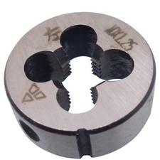 HSS 10 mm x 1,25 Matryca metryczna Gwint lewy M10 x 1,25 mm Podział