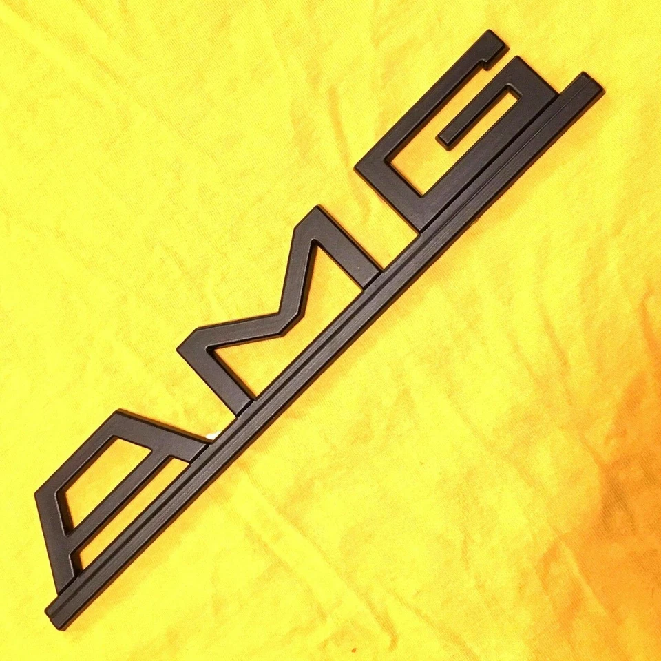 AMG Mercedes Pre Fusión ESTILO R107 W124 W126 W116 emblema insignia logotipo 4 Foto 3 de 4