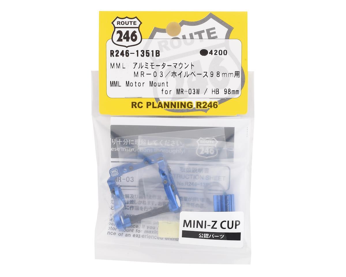Kyosho Route 246 Mini-Z MR-03 MML Aluminum Motor Pod (Blue