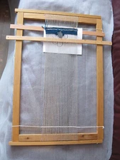  Old  Wooden Sweden tapestry  Weaving Loom 28"