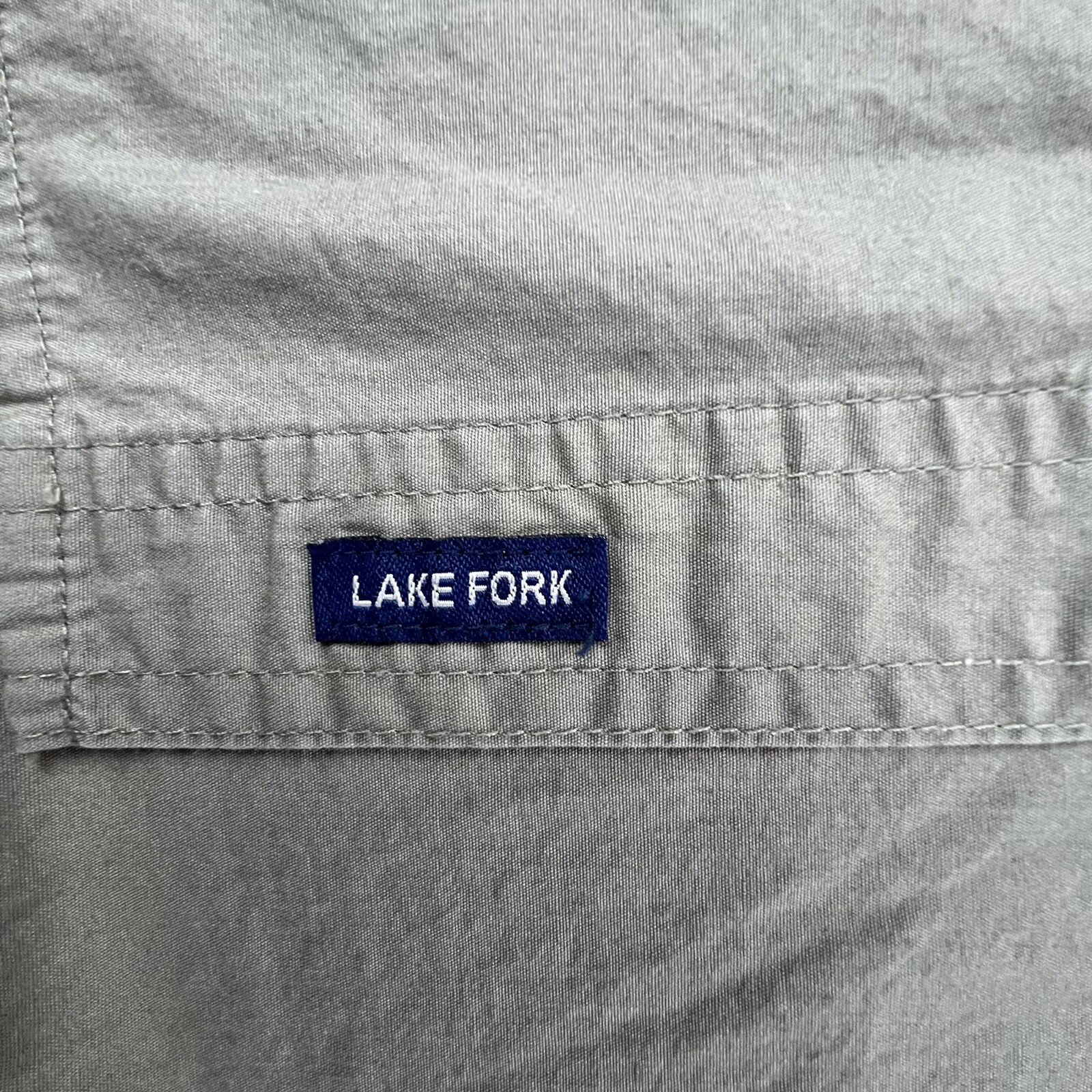 Magellan Mens Green Short Sleeve Button Down Vented F… Gem