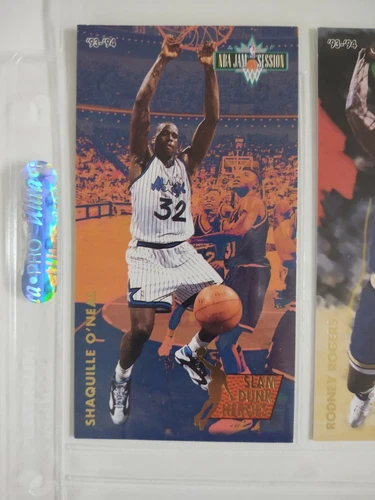 1993 Fleer NBA Jam Sessions Jordan Shaq Webber - 隨ャ 5 蠑/蜈ア 9 蠑