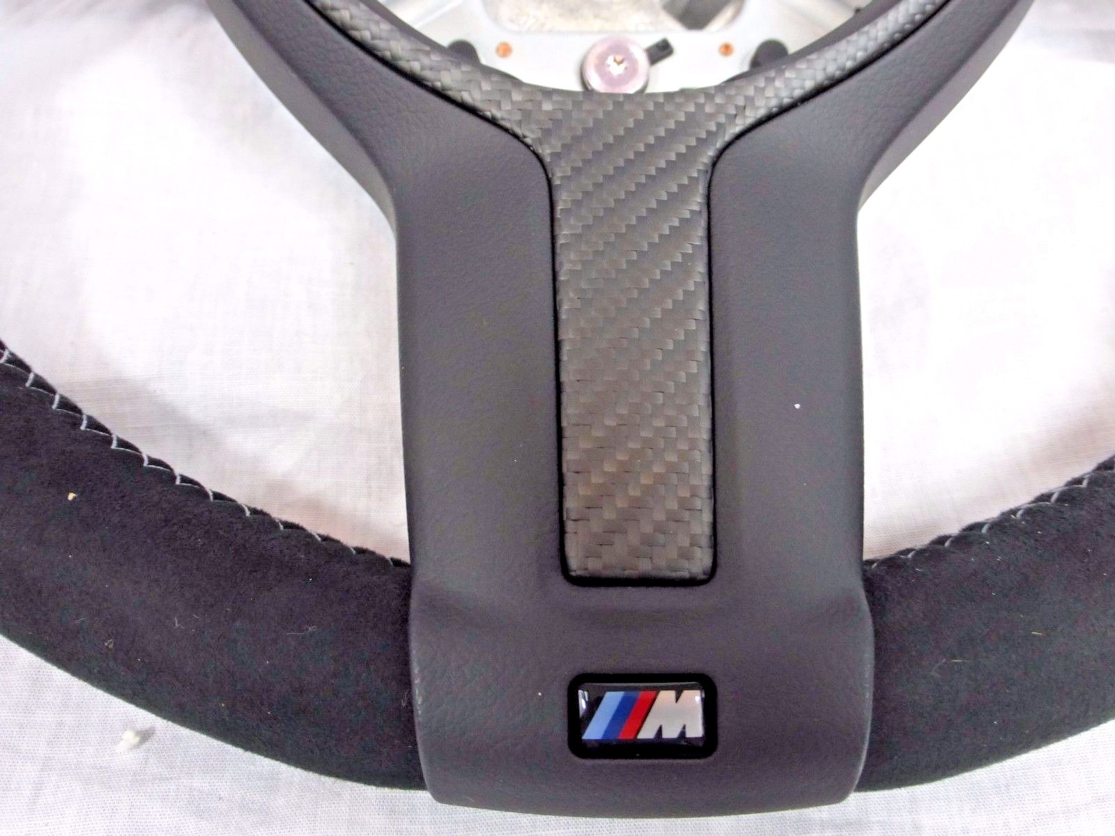 BMW OEM F30 F32 F33 F22 M Performance Alcantara Steering Wheel II Red