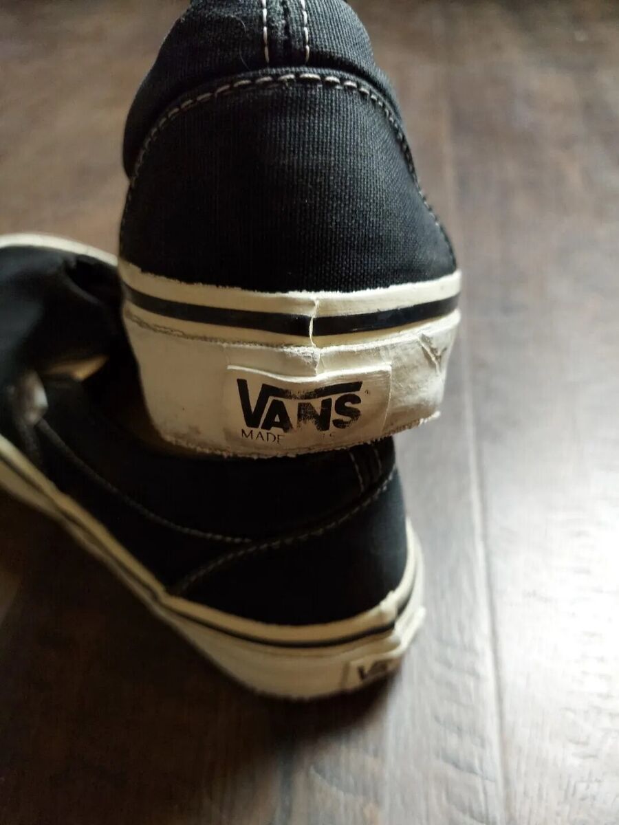 Vintage Vans Shoes Slip Ons Size 9 Made In USA 80s 90s Pre Vintage Vans Shoes Slip Ons Size 9 Made In USA 80s 90s Pre