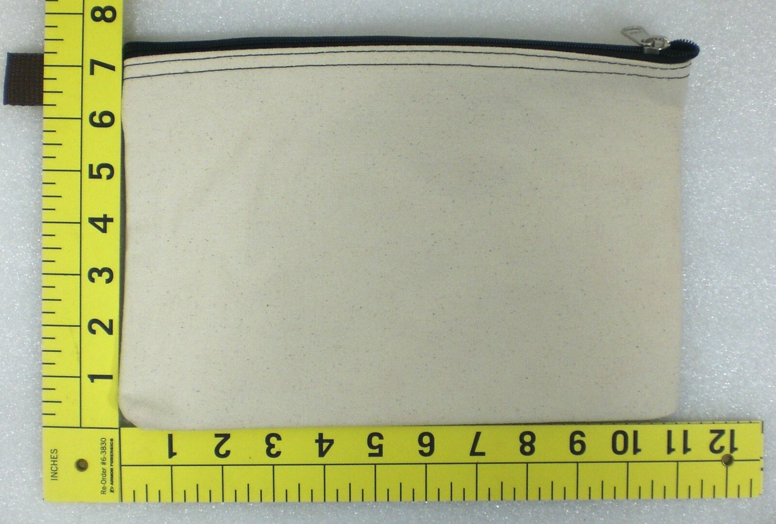 Vending Collection Bank Supplies CANVAS ZIPPER BAG Bank Money Coin Bag