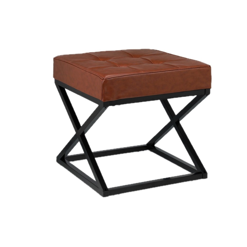 Tabouret repose-pieds moderne siège matelassé compact tabouret matelassé
