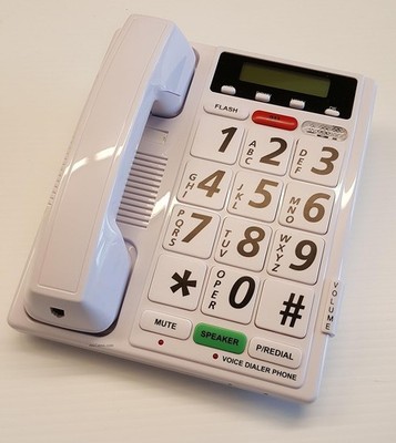 Hands Free Voice Activated Home Telephone Always Listening for Commands  Answ...