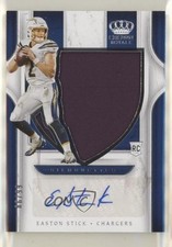 2019 Panini Chronicles Crown Royale Silhouette 86/99 Easton Stick Auto 09q5