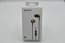 Sony MDR-EX650AP Closed Dynamic In-Ear Headphones w/ Mic Brass Brown NEW Japan