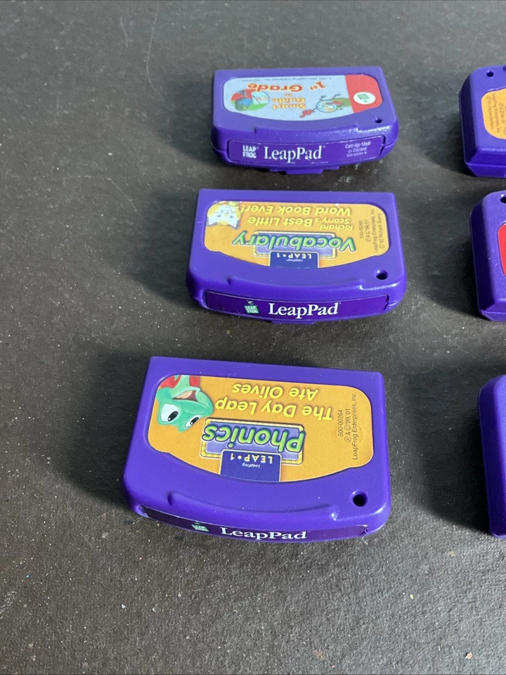 Leap Frog Leap Pad Teaching Learning School Game Cartridges Disney Shrek - Image 3 of 4